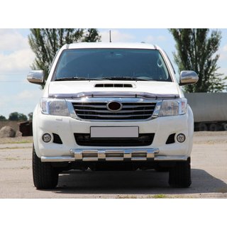 Frontbåge ST015 (rostfritt) Toyota Hilux 2006–2015 foto 1