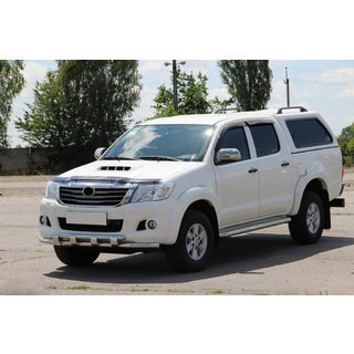 Frontbåge ST015 (rostfritt) Toyota Hilux 2006–2015 foto 2