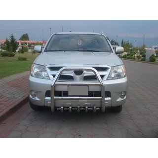 Frontbåge QT007 (rostfritt stål) Toyota Hilux 2006–2015 foto 3