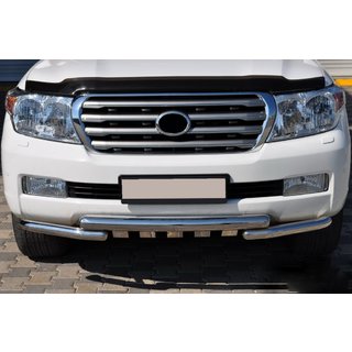 Frontbåge ST015 (rostfritt stål) Toyota Land Cruiser 200 2007–2021 foto 2