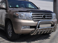 Toyota Land Cruiser 200 2007–2021 Främre frontbåge WT002 (rostfritt stål) foto 1