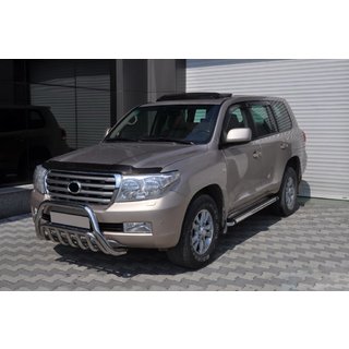Främre frontbåge WT002 (rostfritt stål) Toyota Land Cruiser 200 2007–2021 foto 3