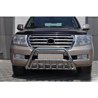 Främre frontbåge WT002 (rostfritt stål) Toyota Land Cruiser 200 2007–2021 foto 4