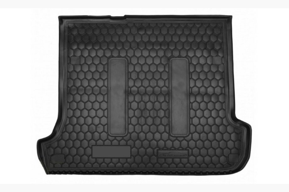 Toyota Land Cruiser Prado 120 2002–2009 Gummimatta för bagageutrymmet, 7-sits (Autogumm, gummi) Image