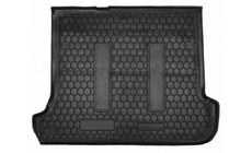 Toyota Land Cruiser Prado 120 2002–2009 Gummimatta för bagageutrymmet, 7-sits (Autogumm, gummi) foto 1