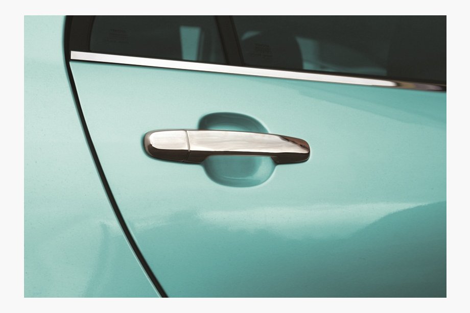 Daihatsu Terios 2006–2017 Dörrhandtagskåpor (4 st, rostfritt stål) Image