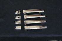 Toyota Land Cruiser Prado 120 2002–2009 Kromade dörrhandtagskåpor (ofullständig sats, 3 st, plast) foto 1