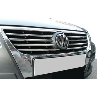 Grillister (8 st, rostfritt stål) Volkswagen Passat B6 2006–2012 foto 1