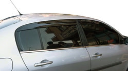 Renault Megane II 2004–2009 Vindavvisare för sidorutor SD (4 st, Perflex Sport) foto 4