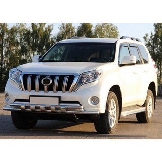 Främre frontbåge ST015 (rostfritt) Toyota Land Cruiser Prado 150 2009–2023 foto 1
