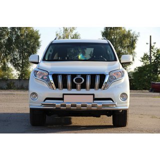 Främre frontbåge ST015 (rostfritt) Toyota Land Cruiser Prado 150 2009–2023 foto 2