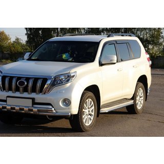 Främre frontbåge ST015 (rostfritt) Toyota Land Cruiser Prado 150 2009–2023 foto 3