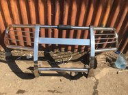 Toyota Land Cruiser Prado 120 2002–2009 Begagnad frontbåge (bullbar) med strålkastarskydd (original) foto 2