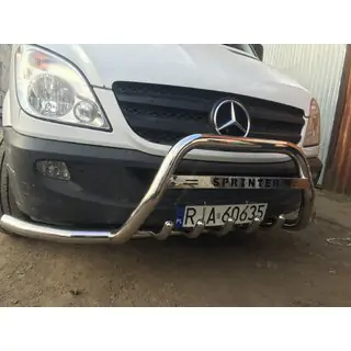 Frontbåge WT003-Plus (rostfritt stål) Mercedes Sprinter W906 2006–2018 foto 4