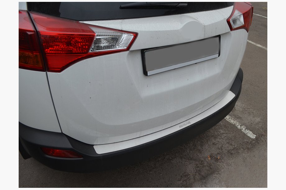 Toyota Rav 4 2013–2018 Nataniko bakre stötfångarlist (rostfritt stål) Image