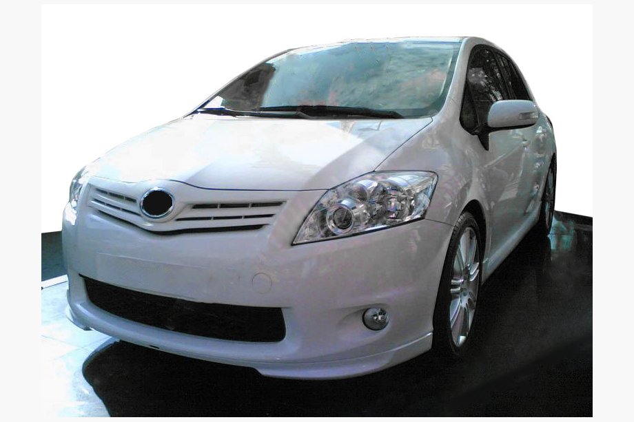 Toyota Auris 2007–2012 Frontstötfångarläpp (för lackering) Image