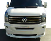 Volkswagen Crafter 2006–2016 Frontstötfångarläpp 2012↗ (Era rak, för lackering) foto 2