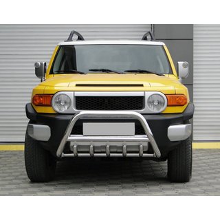 Frontbåge WT003 (rostfritt stål) Toyota FJ Cruiser 2006–2022 foto 1