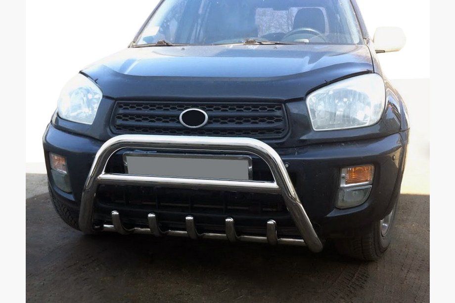 Toyota Rav 4 2001–2005 Frontbåge WT003 (rostfritt stål) Image