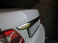 Toyota Corolla 2007–2013 List ovanför registreringsskylt 2010-2013 (rostfritt) foto 3