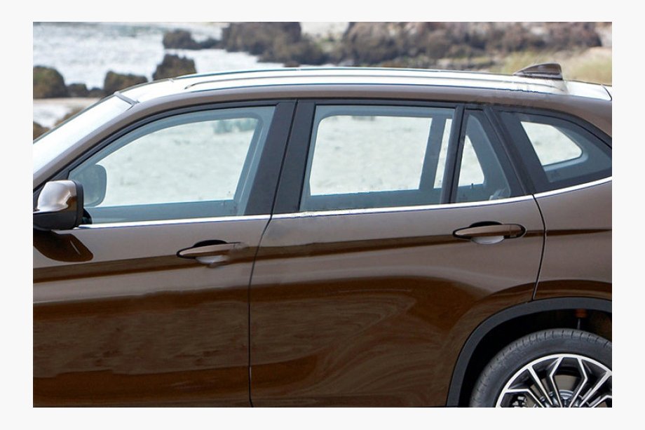BMW X1 E84 2009–2015 Nedre fönsterlister (rostfritt stål), 6 st Image