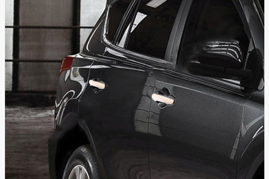 Toyota Rav 4 2013–2018 Dörrhandtagskåpor (4 st, rostfritt stål) Image