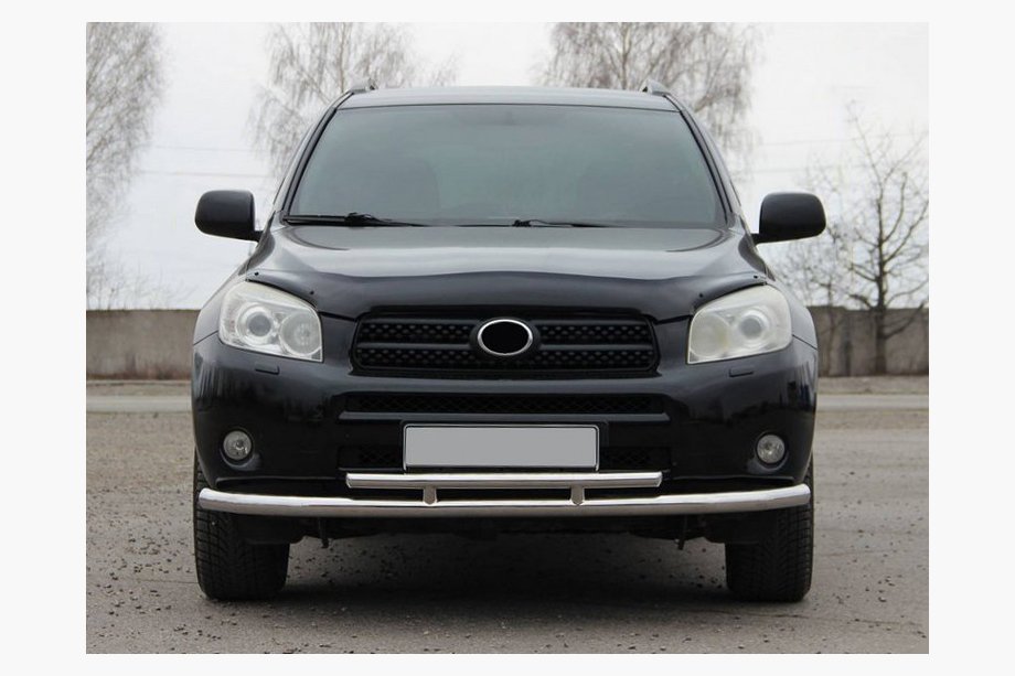 Toyota Rav 4 2006–2013 Frontbåge ST014-1 (rostfri) 51/42 mm Image