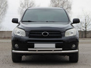 Toyota Rav 4 2006–2013 Frontbåge ST014-1 (rostfri) 51/42 mm foto 1