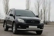 Toyota Rav 4 2006–2013 Frontbåge ST014-1 (rostfri) foto 2