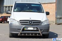 Mercedes Viano 2004–2014 Frontbåge WT003/004 (rostfritt stål) 60 mm, med text foto 3