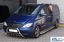Mercedes Viano 2004–2014 Frontbåge WT003/004 (rostfritt stål) 60 mm, med text foto 5