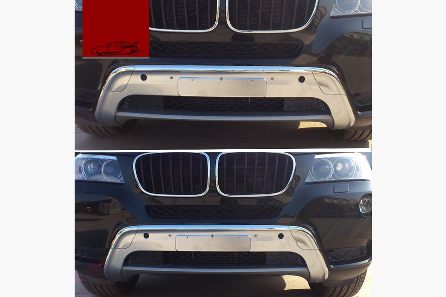 BMW X3 F25 2011–2018 Främre stötfångarläpp Image