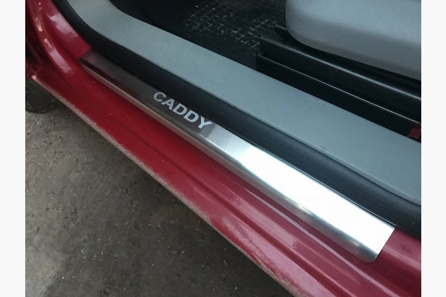 Volkswagen Caddy 2004–2010 Instegslister Natanika Standard (4 st, rostfritt stål) Image