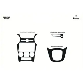 Instrumentpanelkåpor (2006-2012) Kia Carens 1999–2012 foto 3