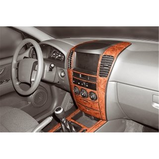 Instrumentpanelinlägg Variant 1 (2003-2007) Kia Sorento I BL 2002–2009 foto 3