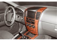 Kia Sorento I BL 2002–2009 Instrumentpanelinlägg Variant 1 (2003-2007) Aluminium foto 3