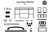 Land Rover Discovery II 1998–2004 Instrumentpanelskydd Aluminium foto 2