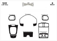 Mazda 323 1977–2003 Instrumentpanelsinlägg (2000-2004) foto 2