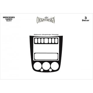 Instrumentpanelskydd Mercedes Vaneo W414 2001–2005 foto 3