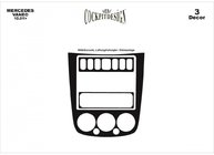 Mercedes Vaneo W414 2001–2005 Instrumentpanelskydd foto 3