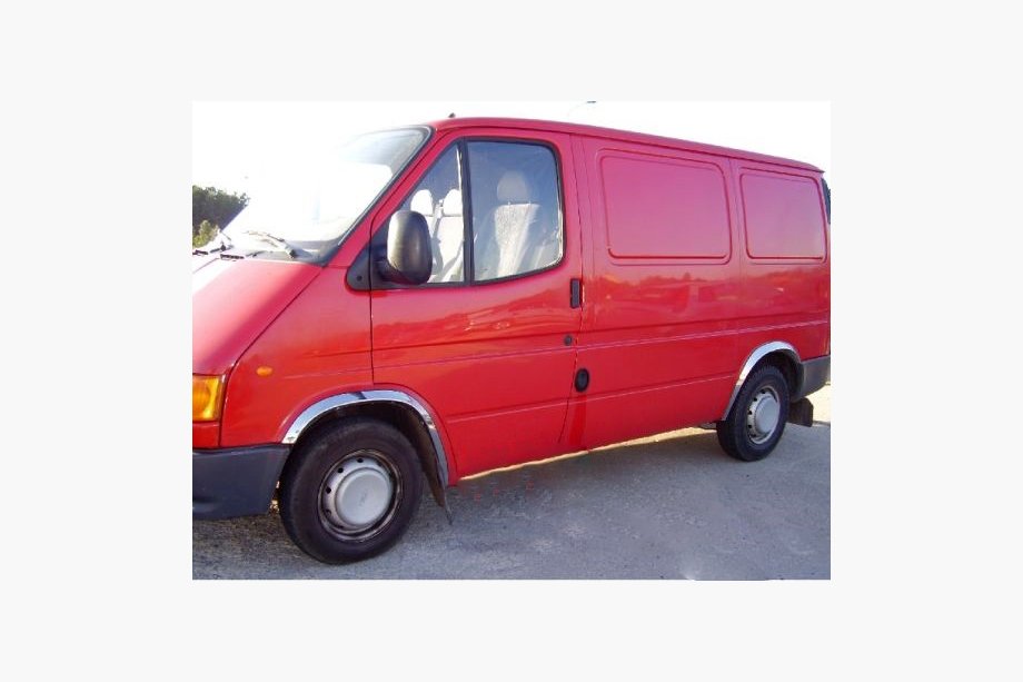 Ford Transit 1991–2000 Hjulhuslister (4 st, rostfritt stål) Image