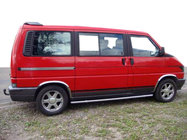 Volkswagen T4 Caravelle/Multivan 1990–2003 Hjulhuslister (4 st, rostfritt stål) foto 1