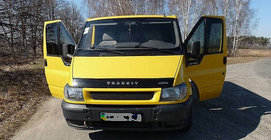Ford Transit 2000–2014 Huvdeflektor 2000-2006 VIP foto 1