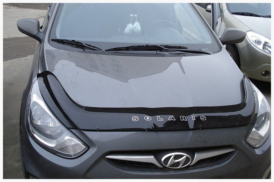 Hyundai Accent 2011–2017 Huvdeflektor 2010-2014 (VIP) Image