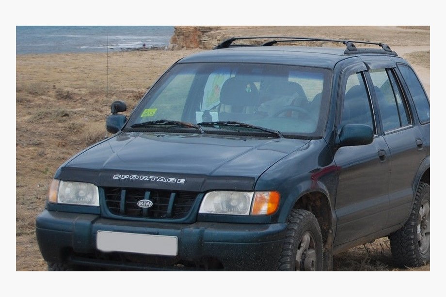 Kia Sportage 1994–2004 Huvdeflektor (VIP) Image
