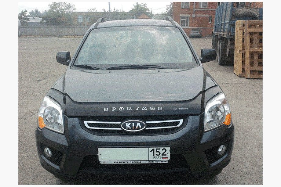 Kia Sportage 2004–2010 Huvdeflektor (VIP) Image