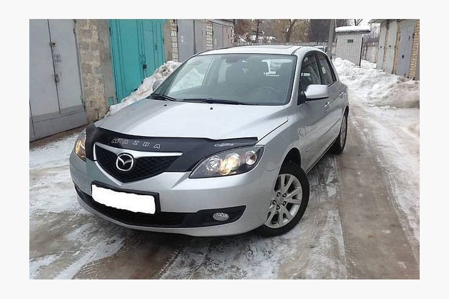 Mazda 3 2003–2009 Huvdeflektor HB (VIP) Image