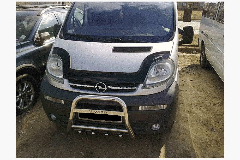 Opel Vivaro 2001–2015 Lång huvdeflektor (VIP) Image