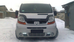 Renault Trafic 2001–2015 Lång huvdeflektor (VIP) foto 1