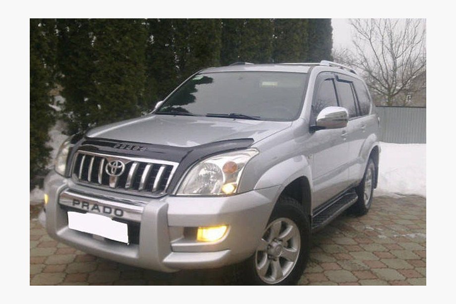 Toyota Land Cruiser Prado 120 2002–2009 Huvdeflektor (VIP) Image